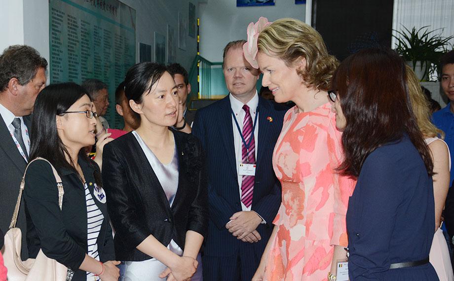<b>Queen of Belgium and Vermeiren to visit Bo'ai School</b>